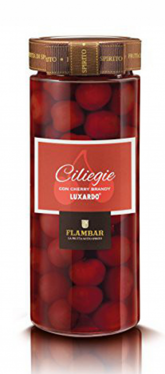 Vaso ciliegie allo cherry brandy mazzetti 620 cl.
