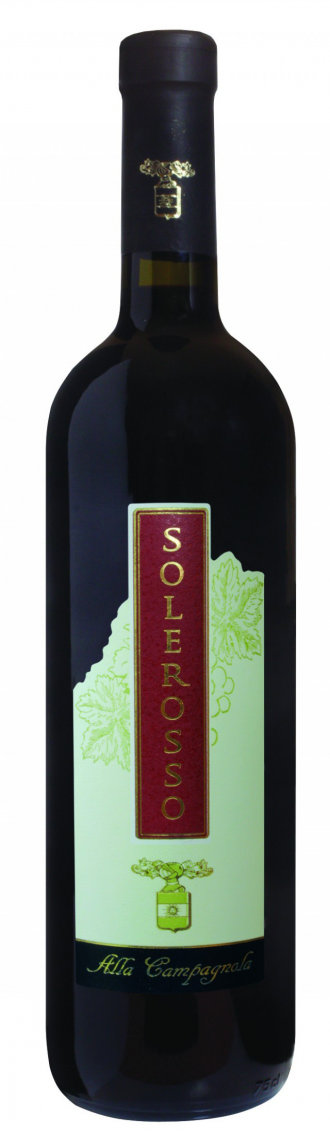 Sole rosso merlot igt del veneto alla campagnola