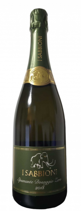 Spumante metodo classico dosaggio zero i sabbioni cl.0.75