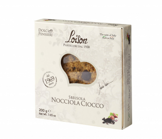 Sbrisolona gocce di cioccolato loison gr.200