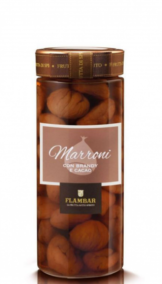 Vaso marroni al brandy e cacao mazzetti gr.760