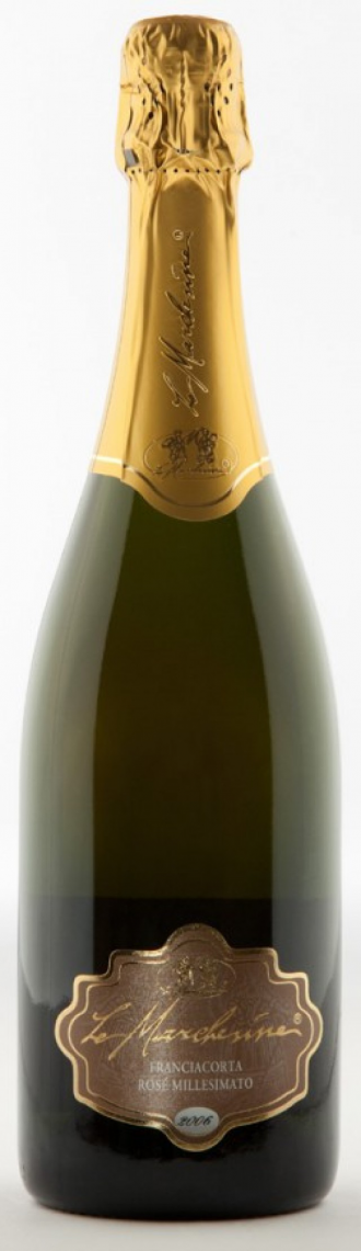 Franciacorta rose' brut le marchesine