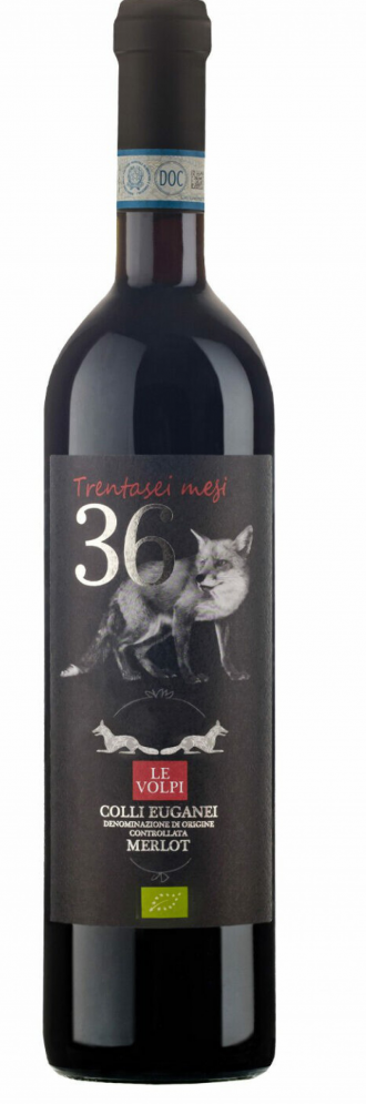 Colli euganei merlot 36 mesi le volpi