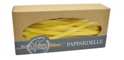 Lebensmittel-Spezialitäten Pasta all'uovo Pappardelle Marco Giacosa gr.250, vendita online