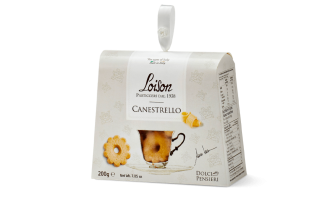 Lebensmittel-Spezialitäten Astuccio Biscotti Canestrello gr.200 Loison, vendita online